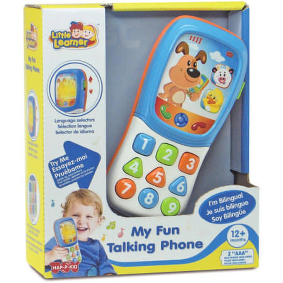 Juguete «Mi primer teléfono divertido», a partir de 12 meses, Little Learner