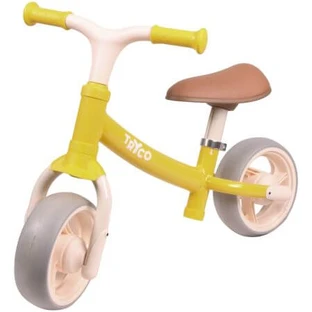 La primera bicicleta sin pedales de Rocky, amarilla, Tryco
