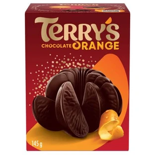 Pure chocolade met sinaasappel, 145 g, Terry’s
