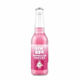 Kombucha met frambozensmaak, 330 ml, Rayam