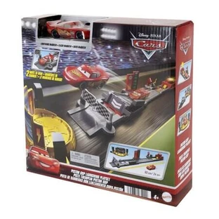 Lightning McQueen Race Track and Car Set, Ages 4+, Disney