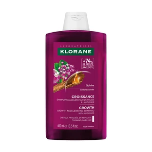 Haargroei-stimulerende shampoo met adenosine en kinine, 400 ml, Klorane
