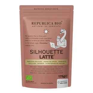 Silhouette Latte, polvo funcional ecológico sin gluten, 175 g, Republica Bio