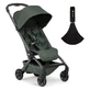 Conjunto de cochecito Joolz Aer2 en verde bosque + portabebés Wildride