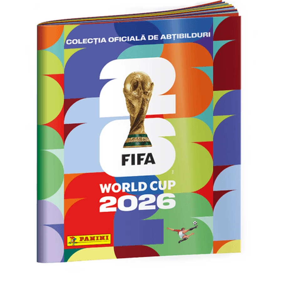 Het officiële stickeralbum voor het WK voetbal 2026, 112 pagina's, Panini