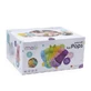 Lot de 6 moules à glaces avec plateau, motif animaux, Melii