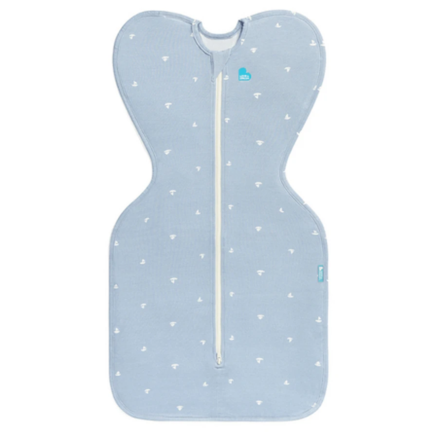 Sac de dormit pentru infasat bebelusi Swaddle Up, Marimea M, 1 TOG, Blue, 1 bucata, Love to Dream