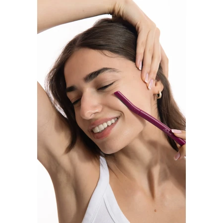 Facial trimmer blade set for face, eyebrows and moustache, 4 pieces, Meloni Care
