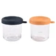 Set van 2 glazen potjes, nachtblauw/honingkleurig, 2 x 250 ml, Beaba