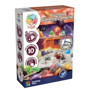 Little Geologist Set, Find the Treasures, Ages 6+, Hashtag Toys