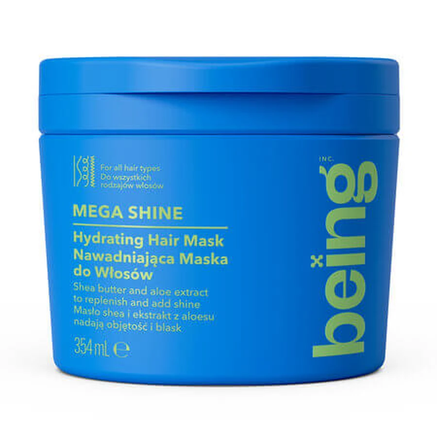 Moisturizing Mask for All Hair Types, 354 ml, Being
