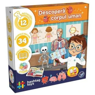 Lernspiel: Entdecke den menschlichen Körper, ab 4 Jahren, Hashtag Toys