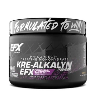 Monohydrate de créatine Kre-Alkalyn, saveur mangue, 110 g, Efx Sports