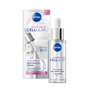 Hyaluron Replumping Cellular Expert Filler Anti-Wrinkle Serum, 30 ml, Nivea