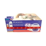 Set mit wiederaufladbarer elektrischer Doppel-Milchpumpe + 160-ml-Flasche „Natural Wave“ mit Sauger, Lansinoh