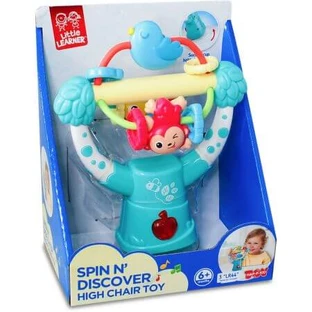 Interactive Toy with Suction Cup, Spin and Discover, 6 months+, Little Learner