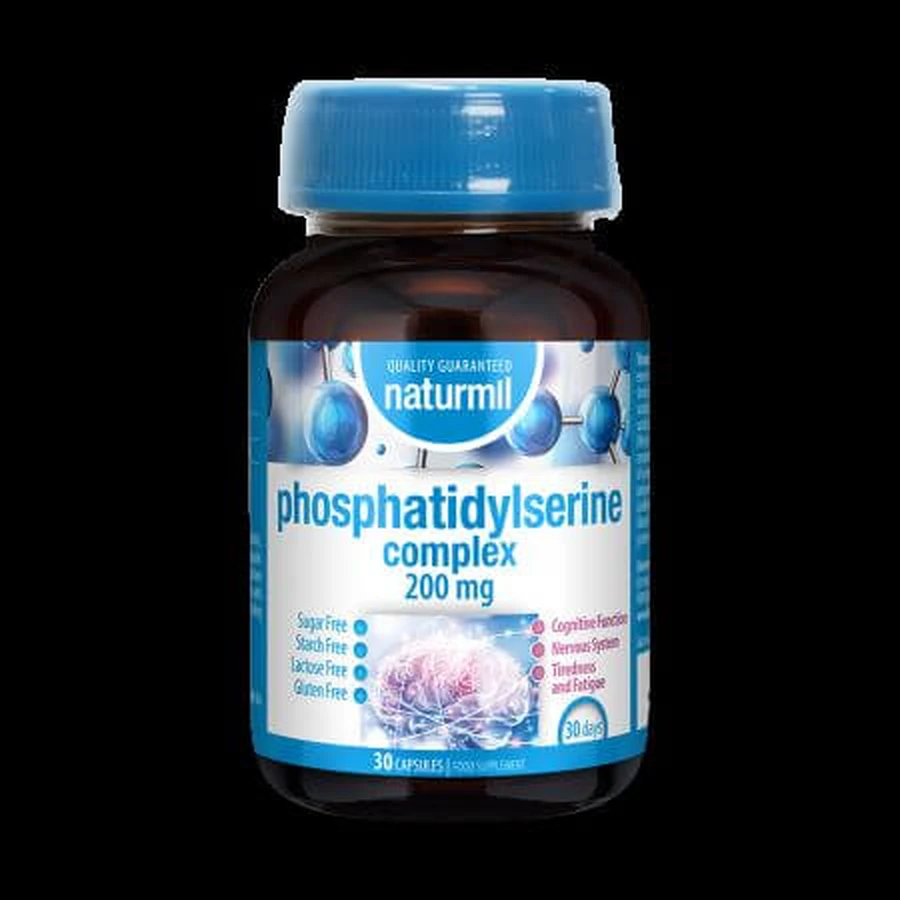 Complexe de phosphatidylsérine, 200 mg, 30 gélules, Dietmed