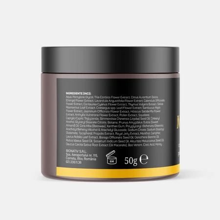Meliderma Multifunctional Cream with Bee Venom, Pollen, Royal Jelly, and Propolis, 50 g, NUTRIFIC