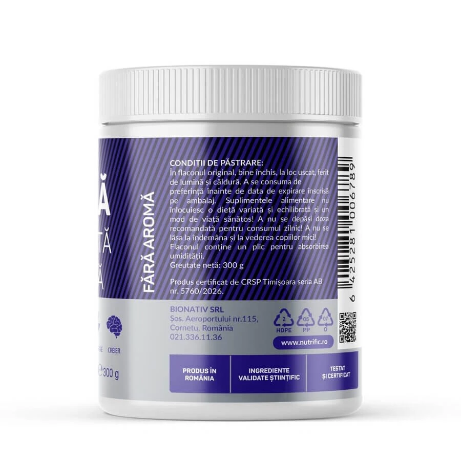 Gemicroniseerd creatine-monohydraat, 300 g, Nutrific