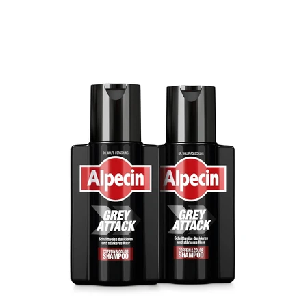 Alpecin Grey Attack Pack, 2 x 200 ml