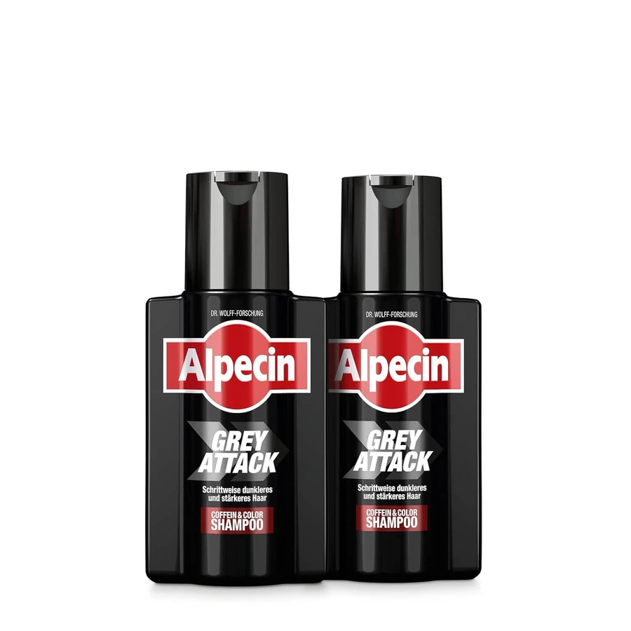 Alpecin Grey Attack Pack, 2 x 200 ml
