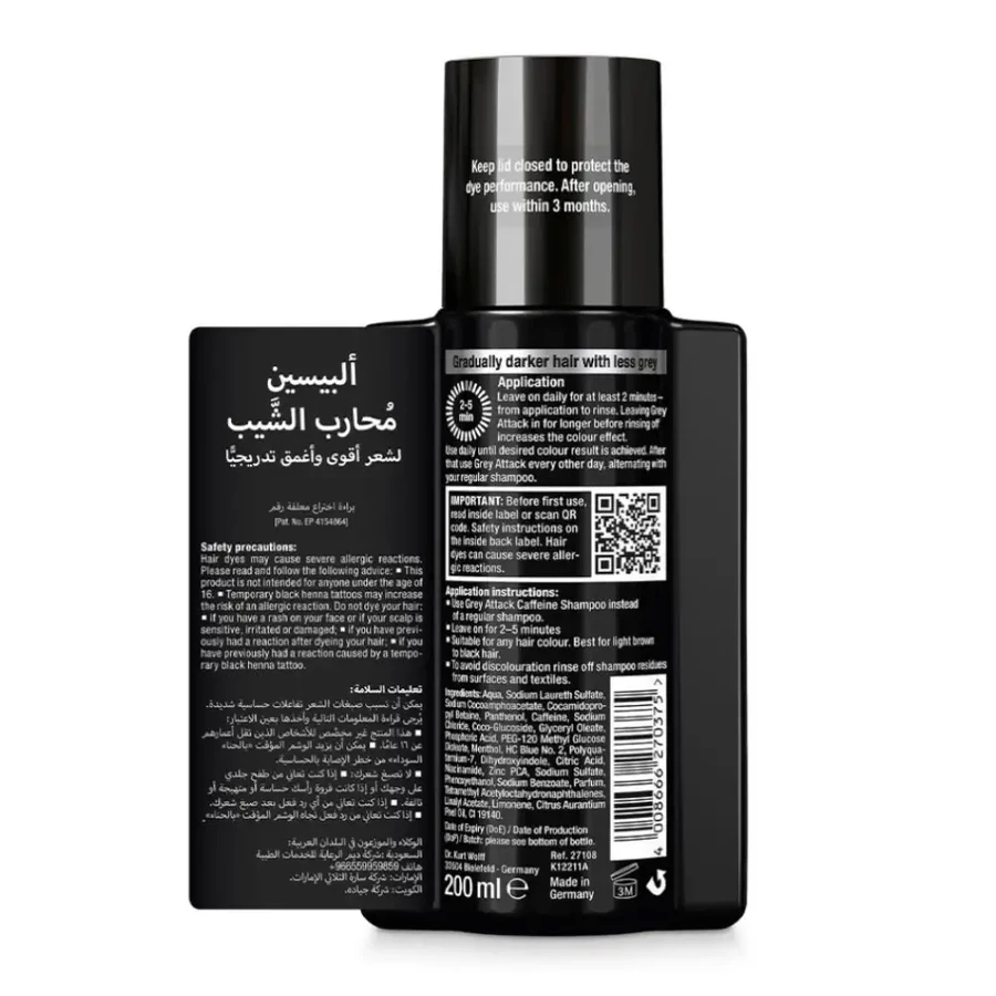 Alpecin Grey Attack Pack, 2 x 200 ml