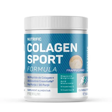 Fórmula deportiva de colágeno con creatina, 300 g, Nutrific