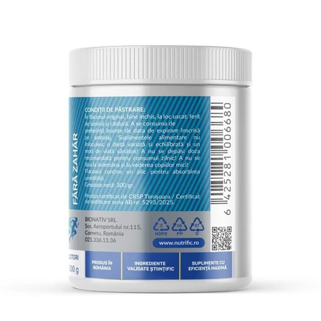 Fórmula deportiva de colágeno con creatina, 300 g, Nutrific