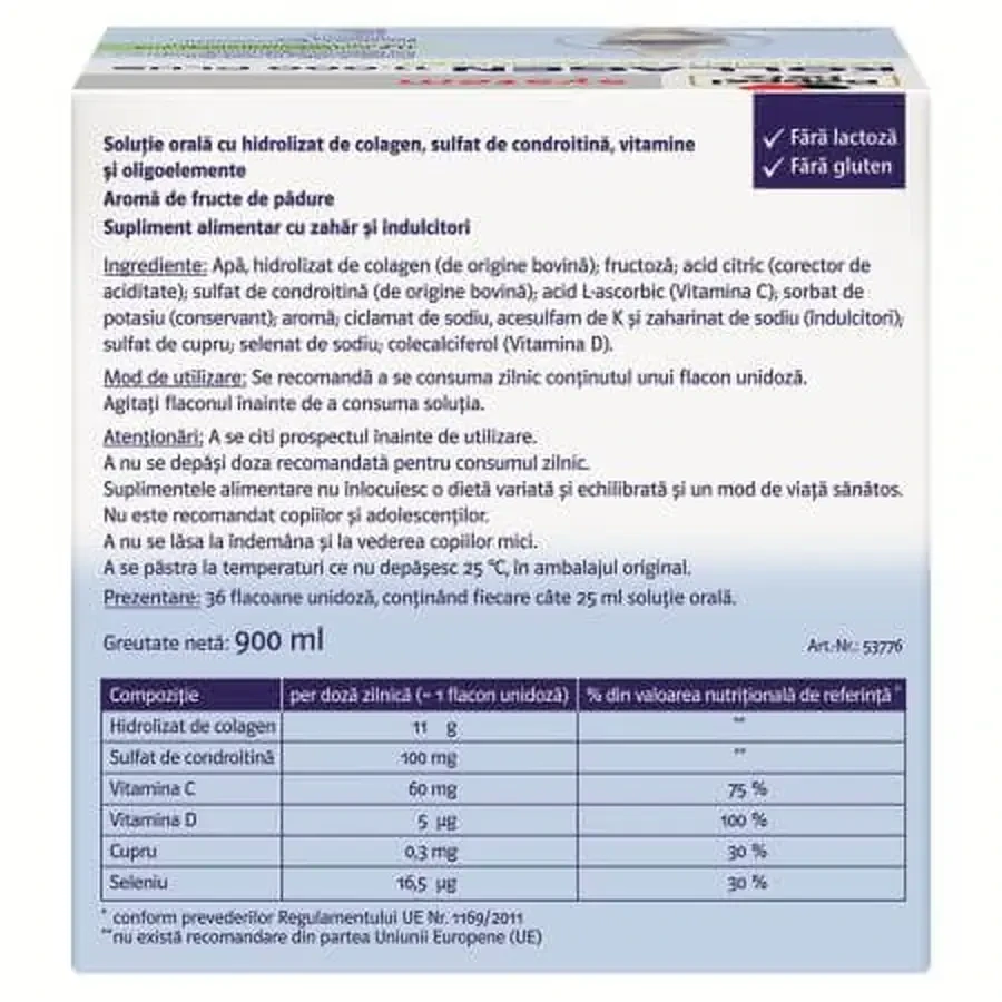 Doppelherz System Collageen 11.000 Plus Voordelenpakket, 2 x 36 capsules