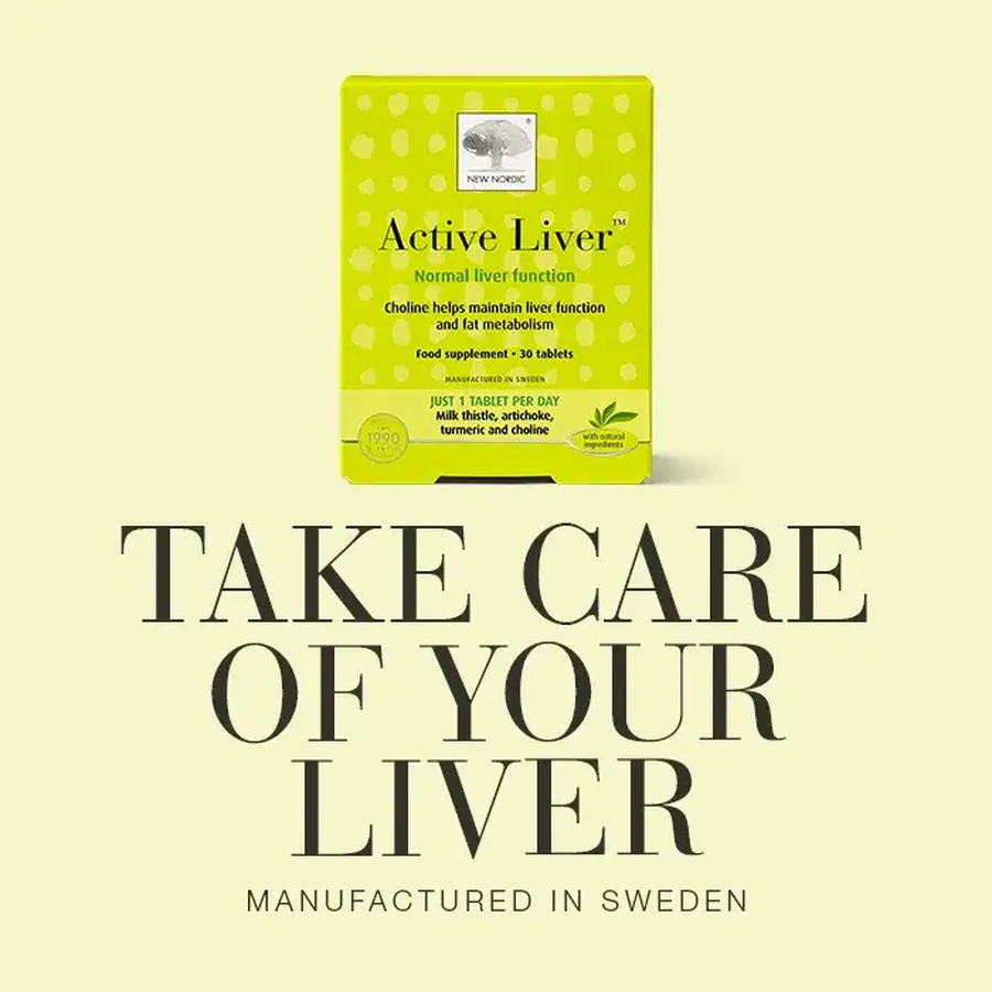 Active Liver 2x30 comprimidos, New Nordic