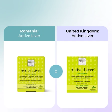 Active Liver 2x30 comprimidos, New Nordic