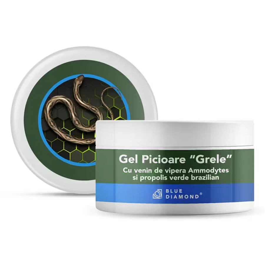 Gel Blue Diamond para piernas pesadas, 200 ml