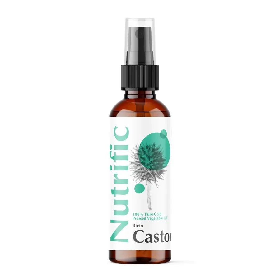 Kaltgepresstes Rizinusöl, 100 ml, Nutrific