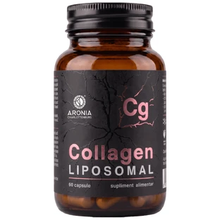Liposomal Collagen — 60 capsules with hydrolyzed marine collagen, for healthy skin and ease of movement