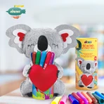 Nähset „Meine erste Puppe“, Koala mit Herz