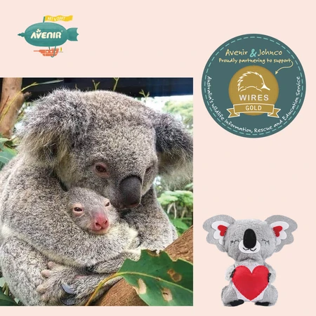 Nähset „Meine erste Puppe“, Koala mit Herz