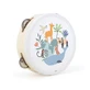 Wooden Tambourine - Animal Designs - Vilac