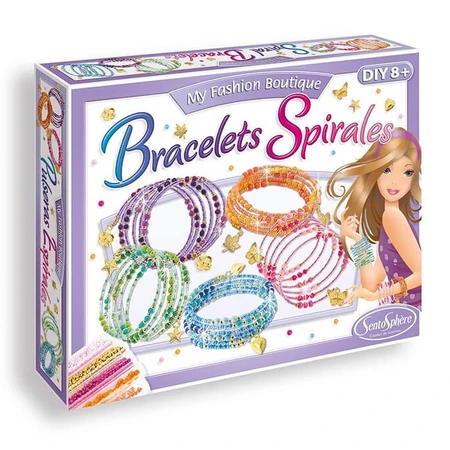 Creative Glass Bead Kit - Spiral Bracelets - Sentosphere