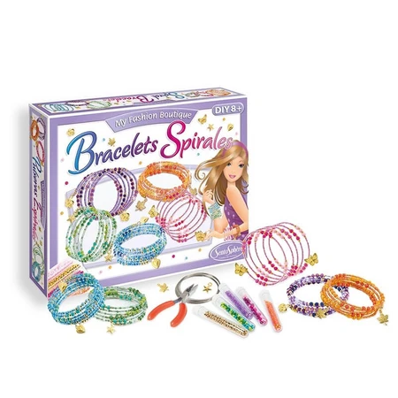 Creative Glass Bead Kit - Spiral Bracelets - Sentosphere