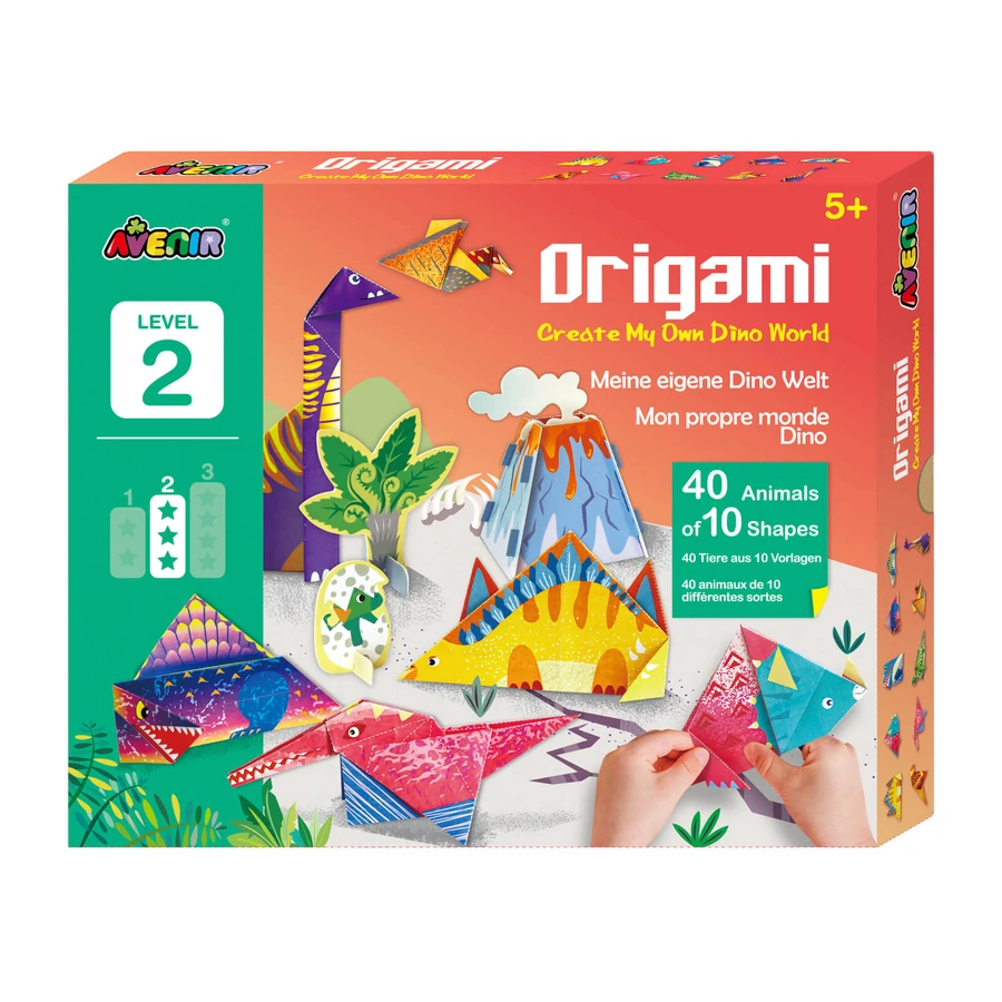 Origami - Dinosaures - Niveau 2