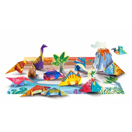 Origami - Dinosaures - Niveau 2