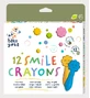 Zambete Wax Crayons, Haku Yoka, 12 colors