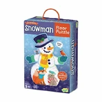 Snowman, un puzzle de sol en forme de bonhomme de neige