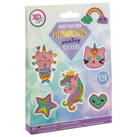 Set creativo: Crea tus propias pegatinas de strass, pegatinas de pintura de diamantes, Grafix