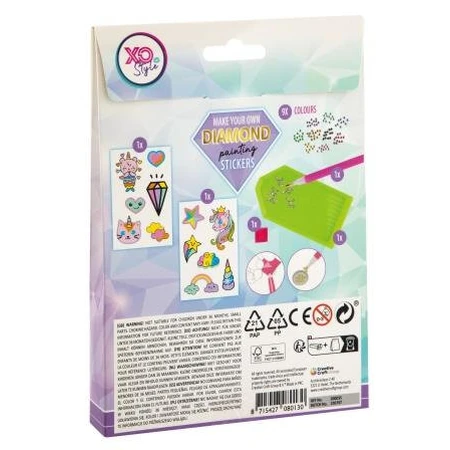 Set creativo: Crea tus propias pegatinas de strass, pegatinas de pintura de diamantes, Grafix