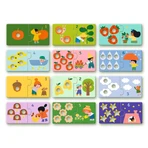Djeco „Erste Zahlen“ – Taktiles Duo-Puzzle