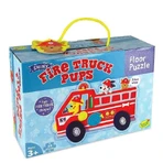 Puzzle „Feuerwehr-Welpen“ – Feuerwehrauto, großes Bodenpuzzle