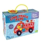 Puzzle „Feuerwehr-Welpen“ – Feuerwehrauto, großes Bodenpuzzle