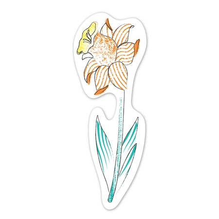 Coffret d'aquarelles - Marque-pages « Fleurs », collection « Créations naturelles »