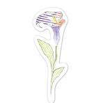 Coffret d'aquarelles - Marque-pages « Fleurs », collection « Créations naturelles »